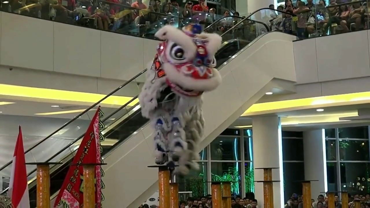 Living World ALL - STAR Lion Dance Championship 2017 Indonesia Kong Ha Hong Team A 江夏堂龙狮团