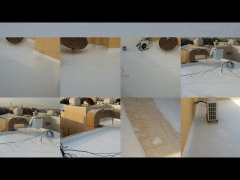 أفضل 3 أنواع عزل الأسطح فوق البلاط من تسرب مياه الامطار 0506003645 عزل الإستروف عزل كيمإكوت عزل 