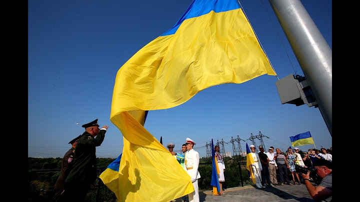 На Хортиці урочисто підняли Державний прапор України