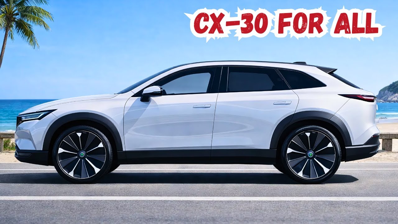 2027 Mazda CX-30 Revealed - The Most Beautiful Compact SUV Yet! - YouTube