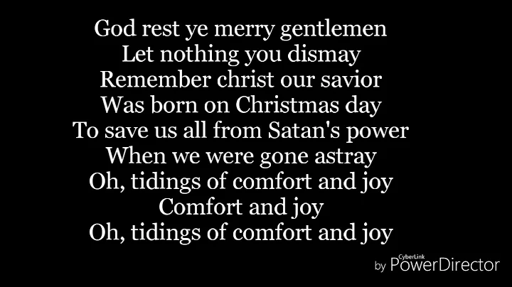 God rest ye merry gentlemen-lyrics-pentatonix