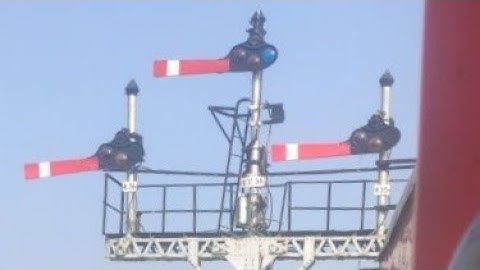 A Glimpse of Semaphore Signals | Rajkot Division | Western Railway