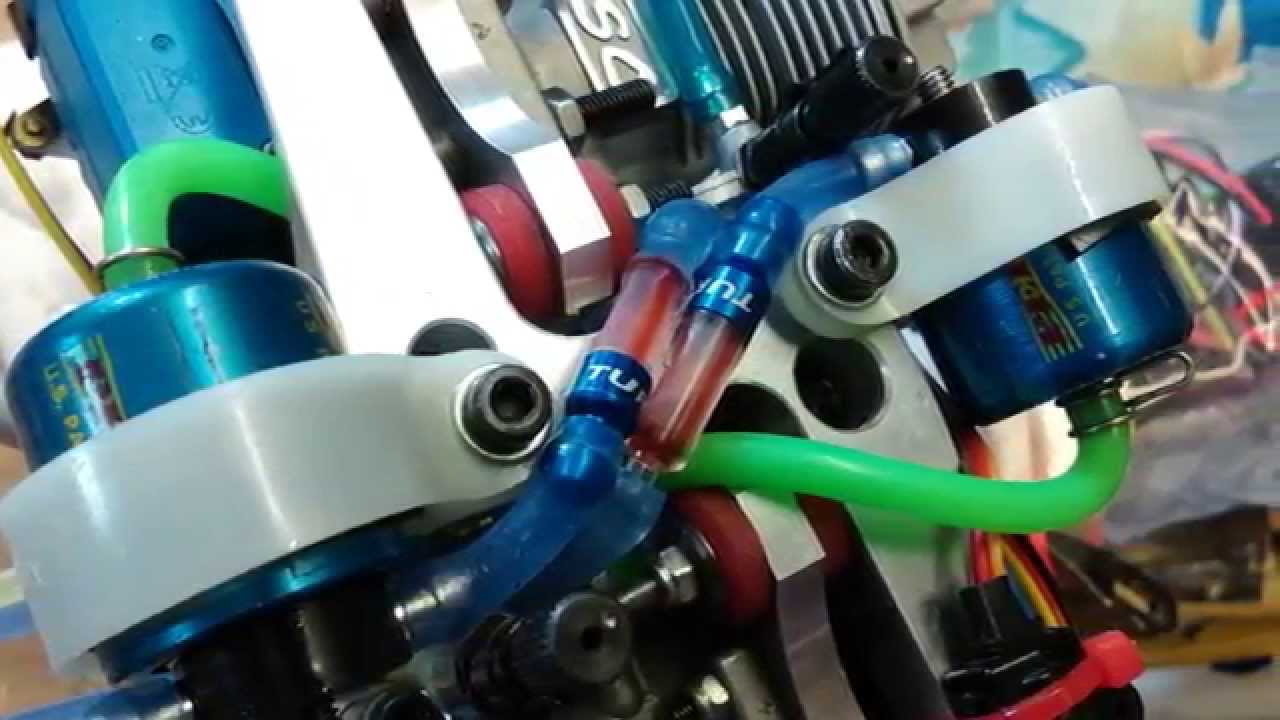 PERRY PUMPS InLine Twin Engine Pressurised Bypass Fuel System YouTube