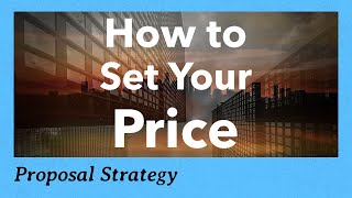 Price to Win and Price to Profit: 5 Things You Need to Know to Price Your Bid to the Government