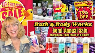 Bath & Body Works Semi Annual Sale - Shopping For Bring Backs On A Budget!