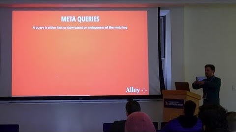 Matthew Boynes: High-Performance Database Queries in WordPress