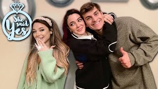 our engagement story + footage - gabi & collin 💍