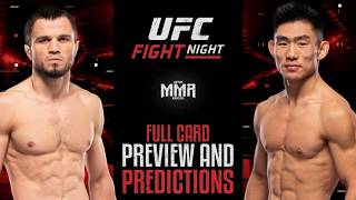 UFC Fight Night: Nurmagomedov vs. Song Preview and Predictions