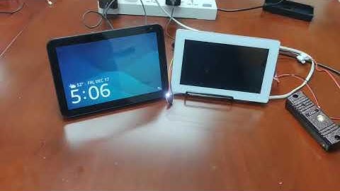 Alexa and Bcomtech 4 wire video door phone