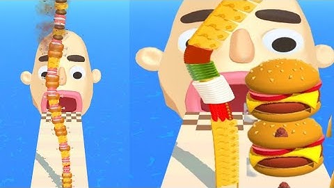 Sandwich Runner in All Levels iOS,Android Gameplay Walkthrough Update New Pro Game Mobile KZOPEPALD