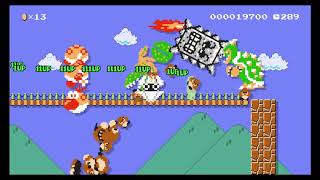Super Mario Maker Sample Course Super Star Dash