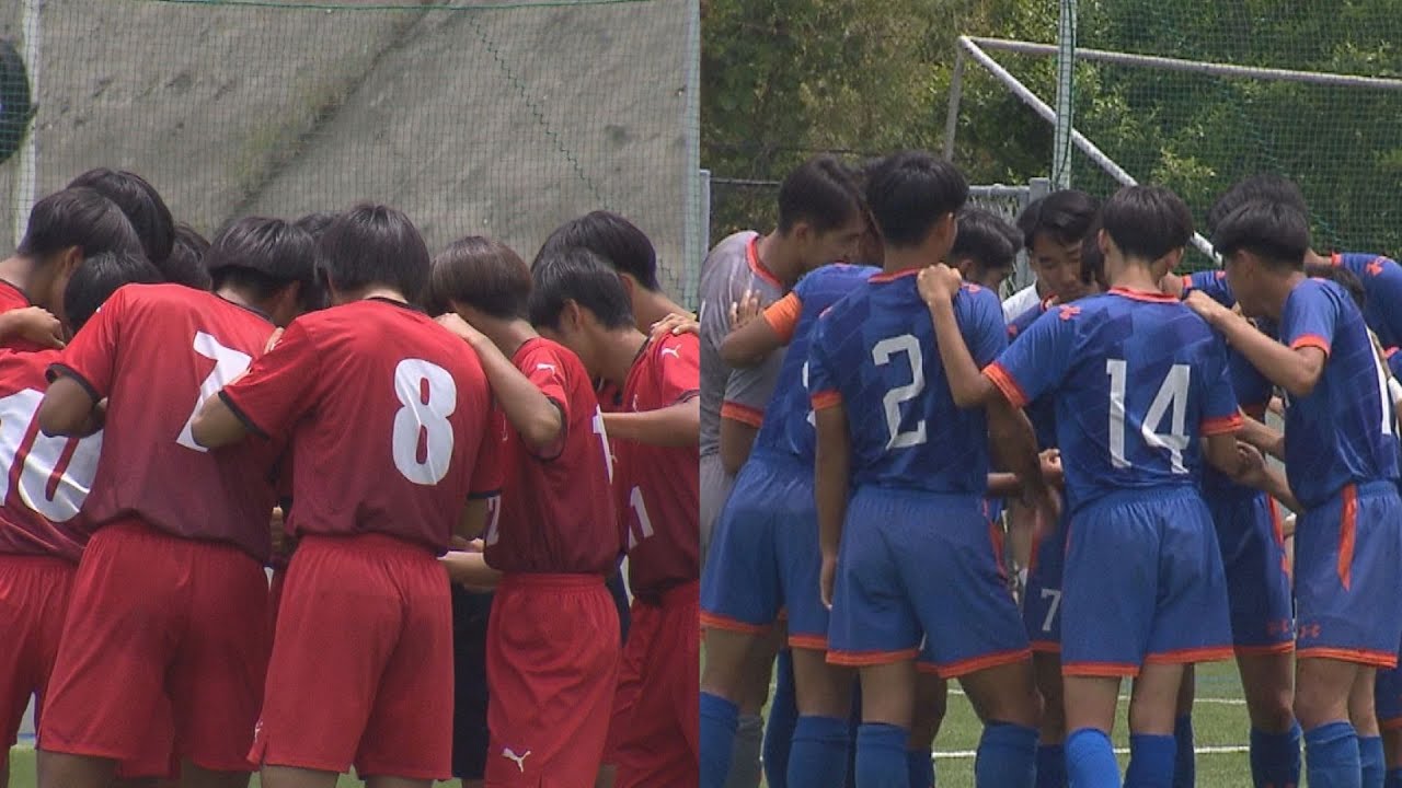 High school soccer prefectural qualifiers: Tsurumaru vs. Kagoshima