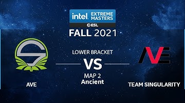 CS:GO - Team Singularity vs. AVE [Overpass] Map 2 - IEM Fall Closed Qualifiers 2021 - CIS
