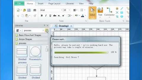 Find Shapes in EdrawMax Library