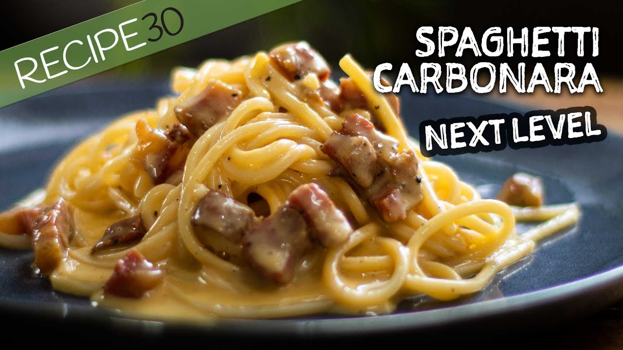 Spaghetti Carbonara Next Level