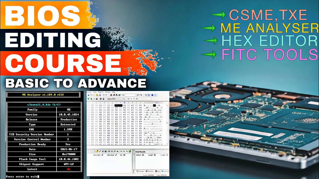Class - 9 // Small BIOS to Large BIOS Editing Process - YouTube