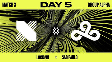DRX vs. C9 — VCT LOCK//IN — Alpha Bracket Day 5 Map 3