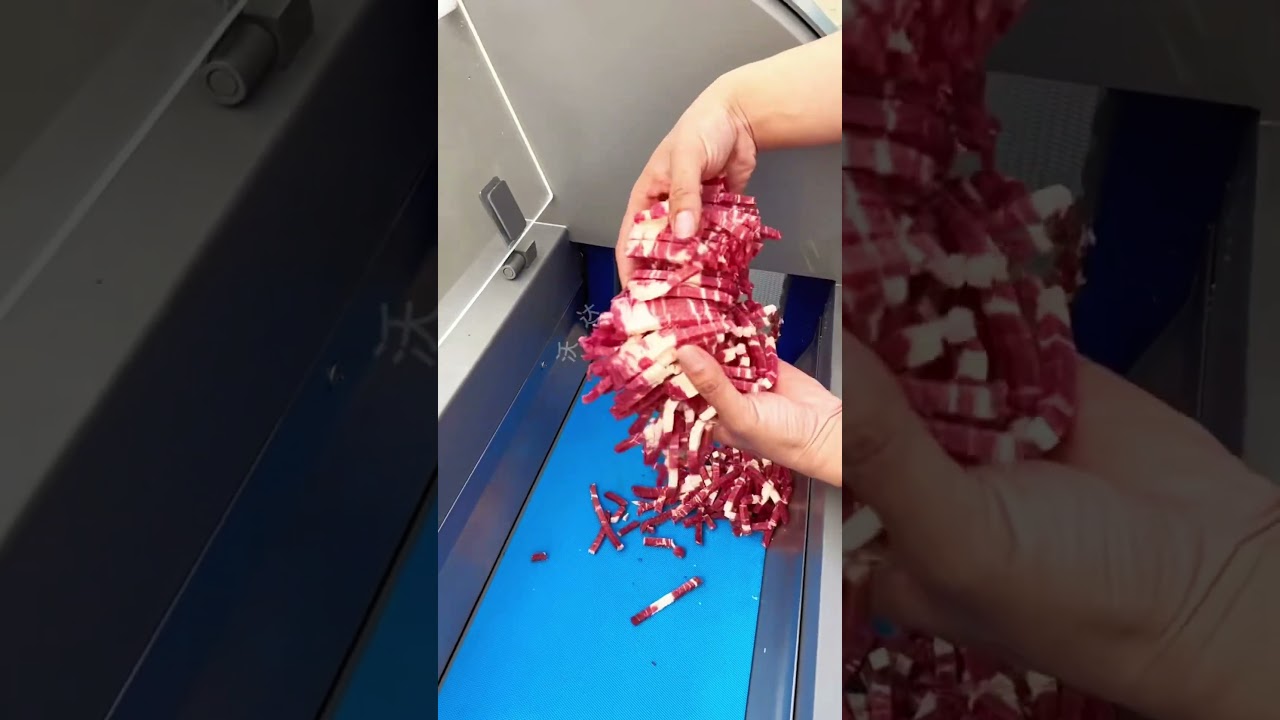 Frozen beef shredder 