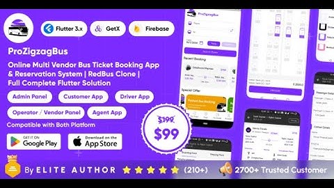 Step-by-Step Guide to Install ProZigzagBus - Online Multi Vendor Bus Ticket Booking App #flutter