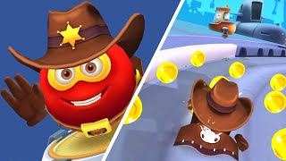 Red🤠Ball Super Run New skin gameplay/Best  runner mobile game ever/Android ios screenshot 3