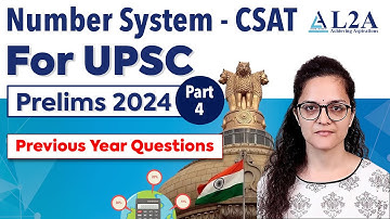 Last 5 year UPSC CSAT - (Number System) |Previous Year Questions| UPSC Prelims 2024 | #upsc #csatpyq
