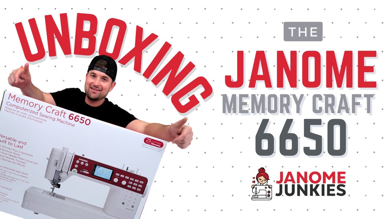 UNBOXING & Overview on the Janome MC 6650!