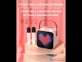 SP-100 BT Karaoke Speaker Portable Outdoor Singing Speaker