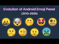 How the Android Emoji Keyboard Changed from 2013 to 2025