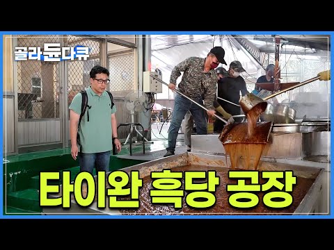 치명적인 유혹 &#39;흑당 버블티&#39;의 흑당이 만들어지는 곳에 찾아가봤습니다 | 사탕 수수가 흑당이 되는 과정 | 타이완 여행ㅣ#골라듄다큐