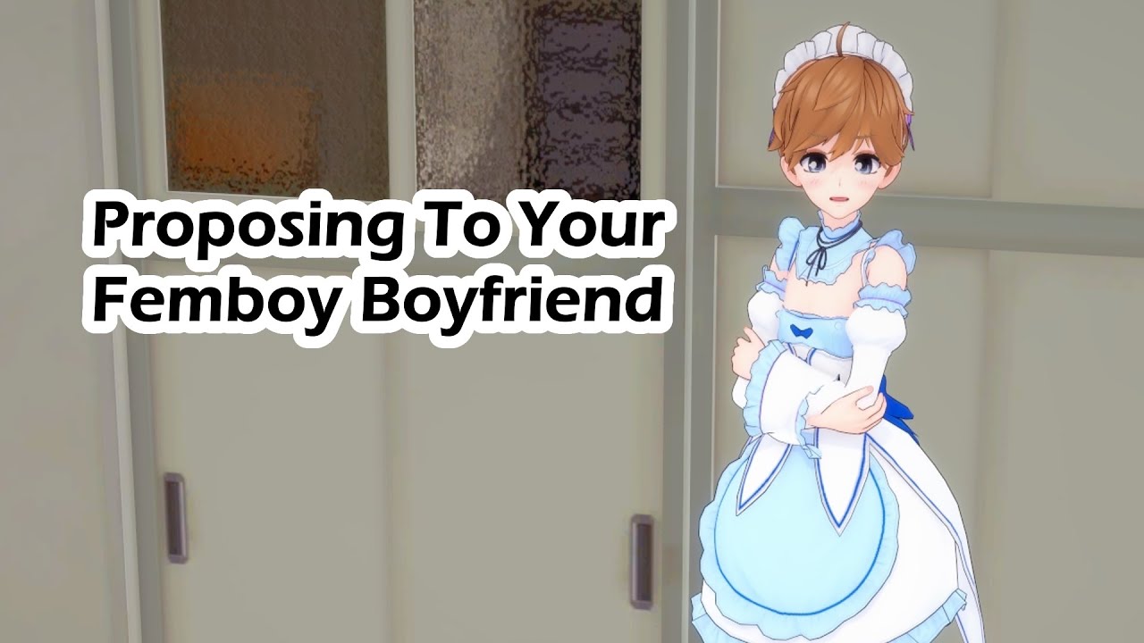 ASMR-Proposing To Your Femboy Boyfriend-M4M