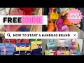 Free course how to start a luxury handbag brand