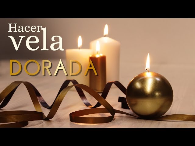 Vela 18 Años Dorada