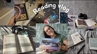 Reading Vlog starting a new series and reading fantasy