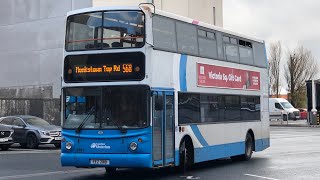 Translink Ulsterbus Alx400 Volvo B7Tl 2881 Eez 2881 568A To Kilroot