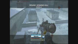 Modern warfare 2 guy freaks out over 360 quick scope