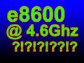 Core 2 Duo e8600 Overclocked @ 4.6Ghz on AIR Bios Settings Windows 10