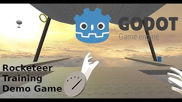 Godot VR Rocketeer Training Demo Game