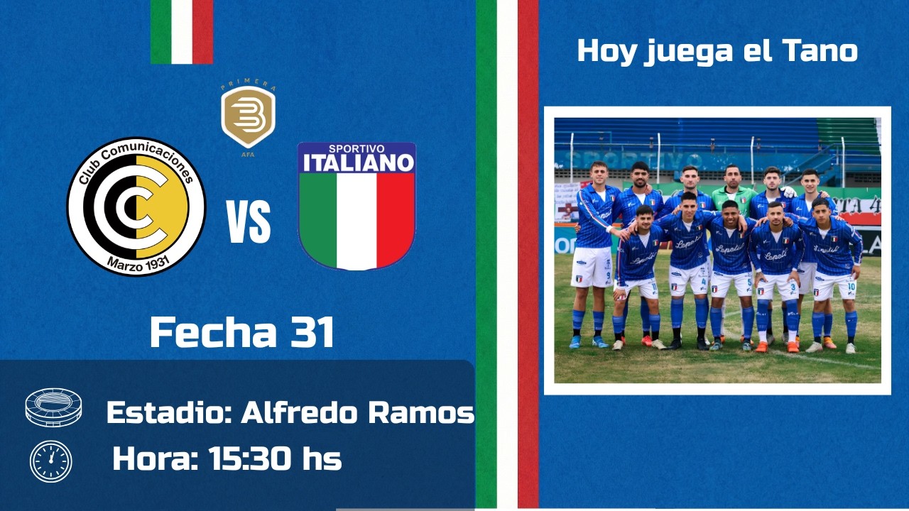 Comunicaciones vs Sportivo Italiano ภาพวิดีโอไฮไลท์ฟุตบอล