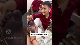 Ye kya hua 😱 Kaise hua 😂 #shortsfeed #youtubeshorts #cutebaby #shortvideo #shorts