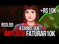 4 Erros que Te Impedem de Faturar 10k por Mês com Criação de Sites