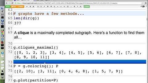 2014 05 21 - An Introduction to Graph Theory in Sage