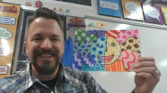 Britto Sun with Warm and Cool Colors