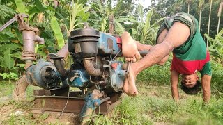 India Pumps Machine vs Japani 55hp Tractors Machine Start Full Process Work 