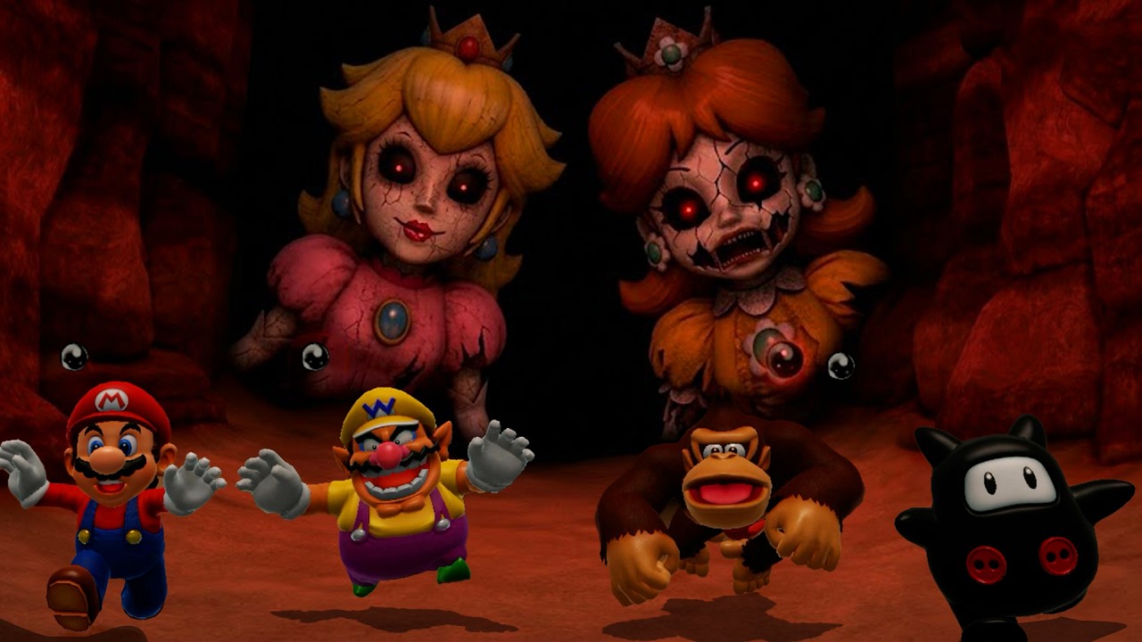 Super Mario Party Jamboree Nightmare Challenge – Mario Vs Wario Vs Donkey Kong Vs Ninji