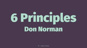 week2 HCI Design Principles Video