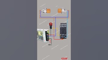 photoelectric sensor control wiring method #photoelectric #photoelectricsensor