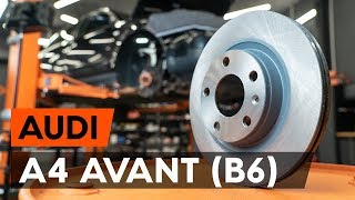 Guarda i nostri video tutorial per la manutenzione fai da te di AUDI A4 Avant (8E5, B6) ed altro ancora