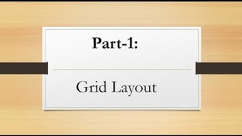 Mastering WPF || Grid Layout || In Urdu/Hindi