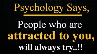 15 Psychological Facts About Attraction That Will Blow Your Mind..| Psychological Facts