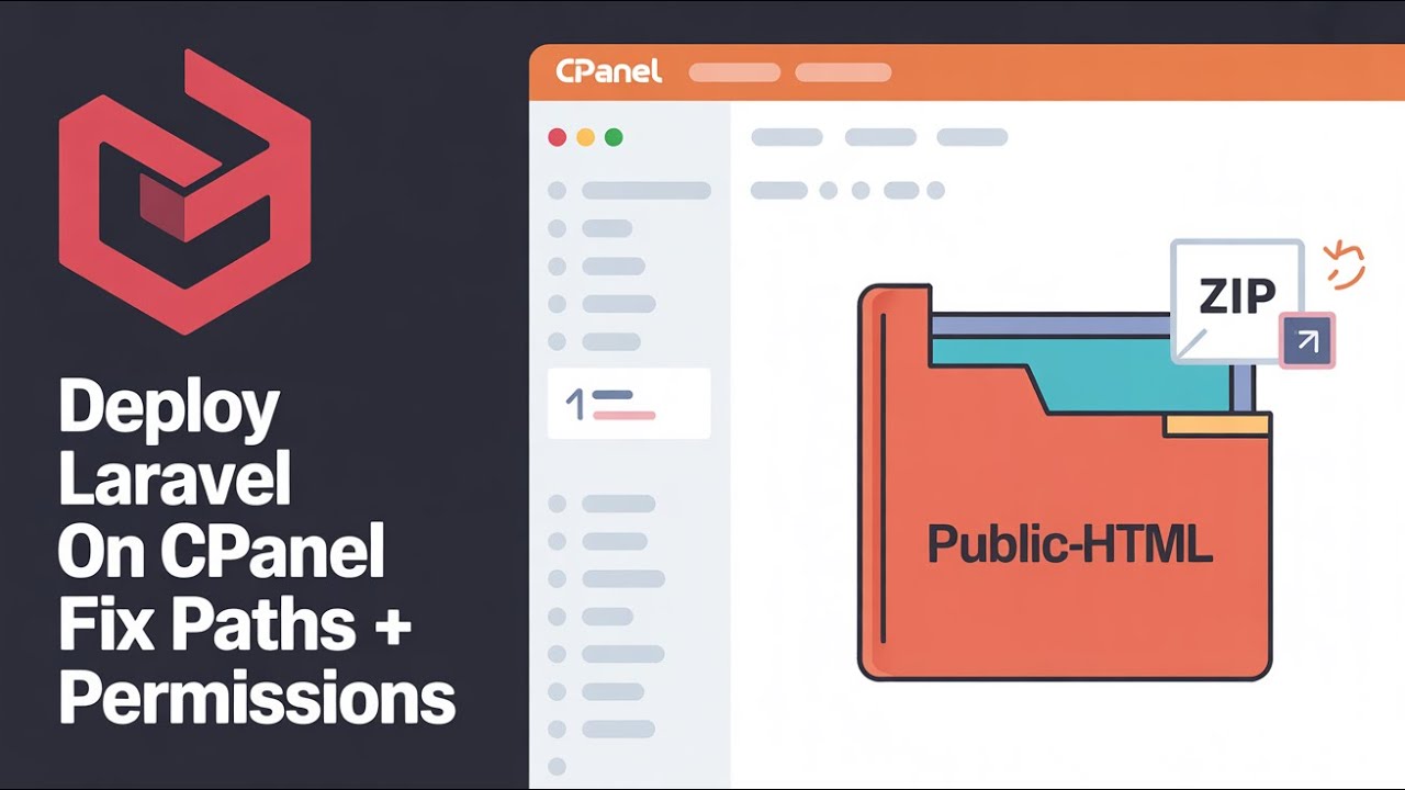 How to Deploy Laravel Project on CPanel | Full Setup Guide - YouTube